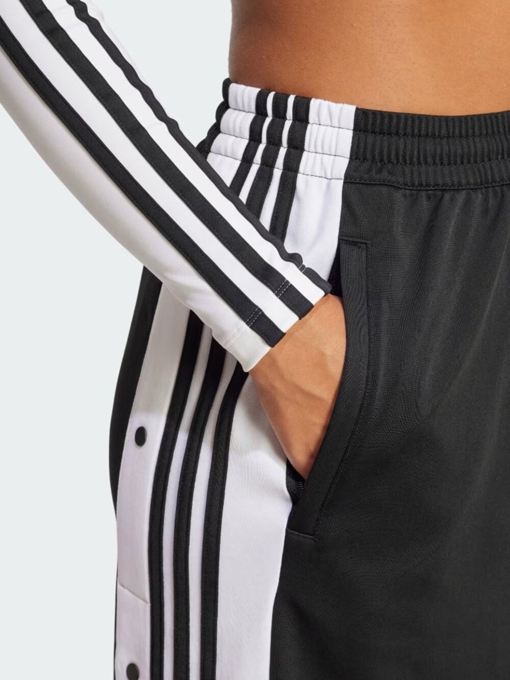 Adidas Originals Women's Black White Adicolor Adibreak Maxi Skirt JD0923 - Picture 5 of 5